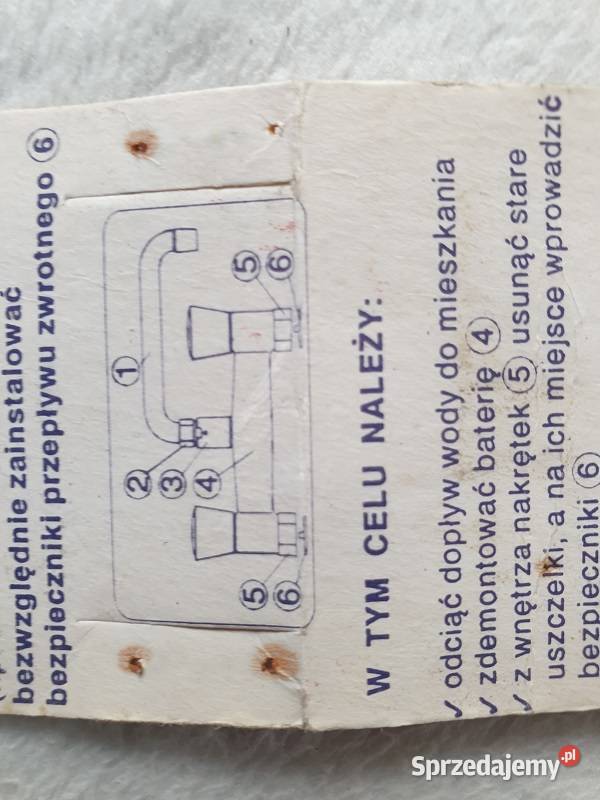 Przystawka do baterii OREM 1 Reszel