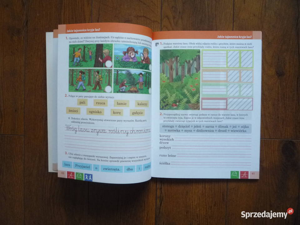 Nasze ćwiczenia 2 część 2 i 3 Klasa 2 J polski Szczecin sprzedam