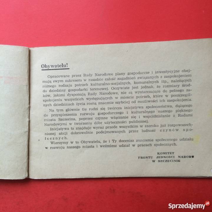 684 Książeczka Czynów Społecznych Szczecin