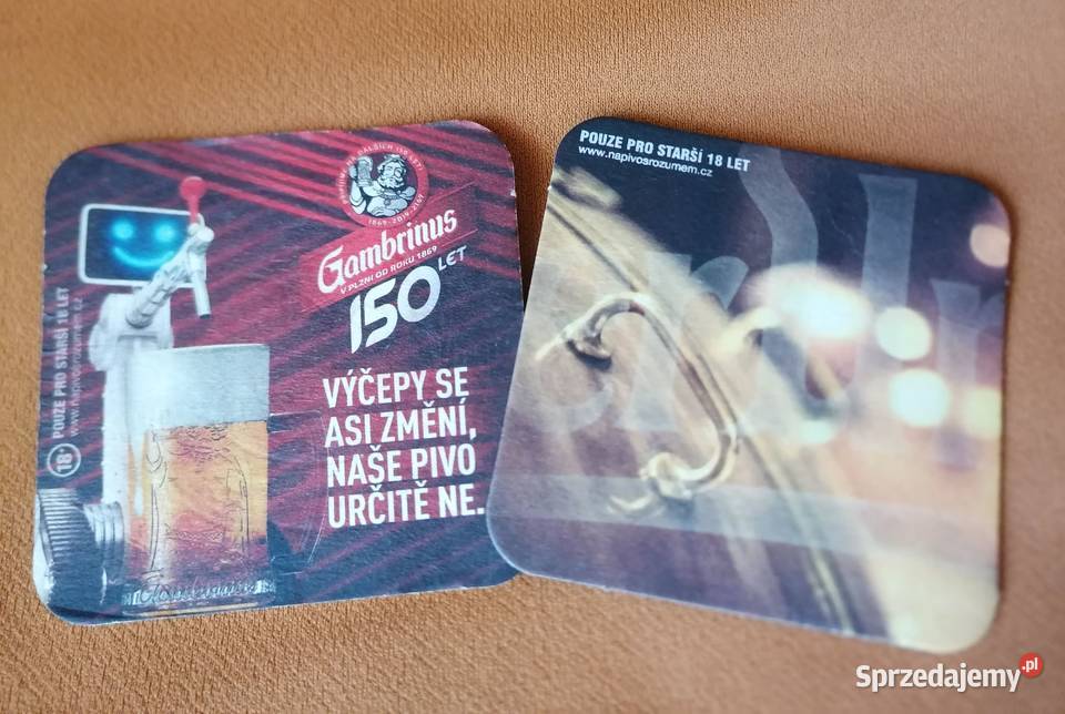 Podkładki kolekcja pod szklankipiwo Łódź