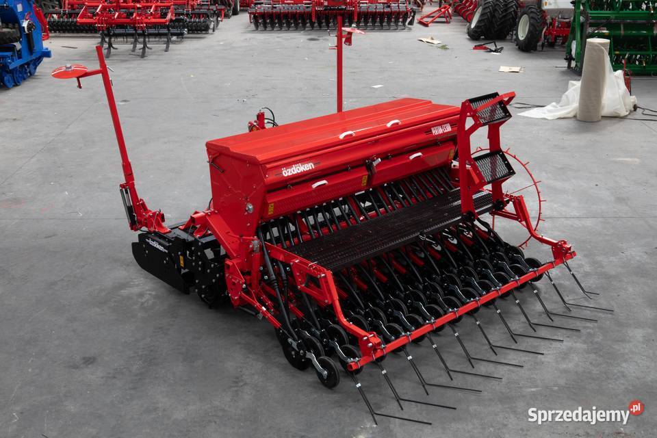 OZDOKEN CS 300 siewnik nadbudowany brona aktywna Nowe Miasto Lubawskie
