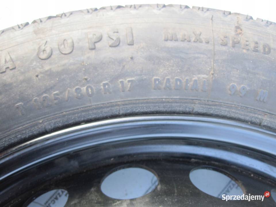 MERCEDES CLK W209 koło dojazdowe 1258017 99M