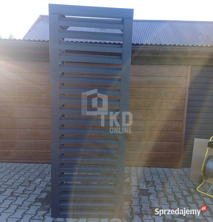 Osłona pompy ciepła 70x50x200 antracyt Zabudowa Chojnice
