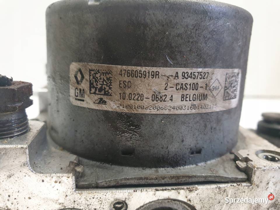 Renault Trafic III POMPA ABS hamulcowa Rudka