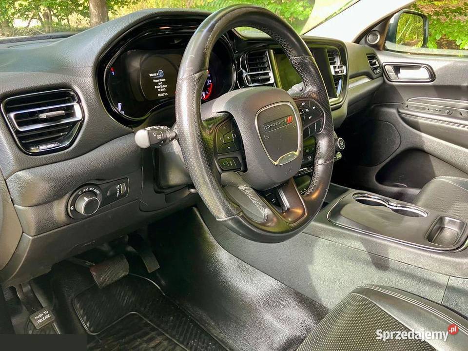Dodge Durango 36 benzyna 299 4X4 2021r Faktura nieuszkodzony Gdańsk