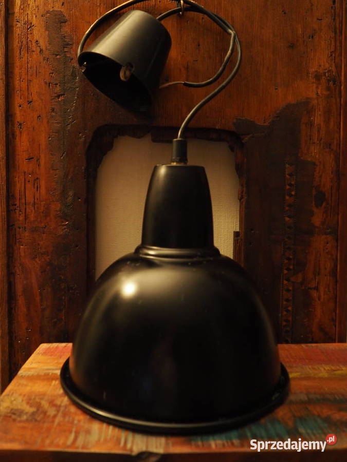 Stara Lampa LoftowaCzarnaWisząca Szczecin