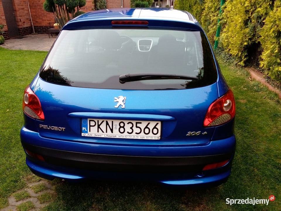 Peugeot 206 plus 5600 wielkopolskie Żychlin