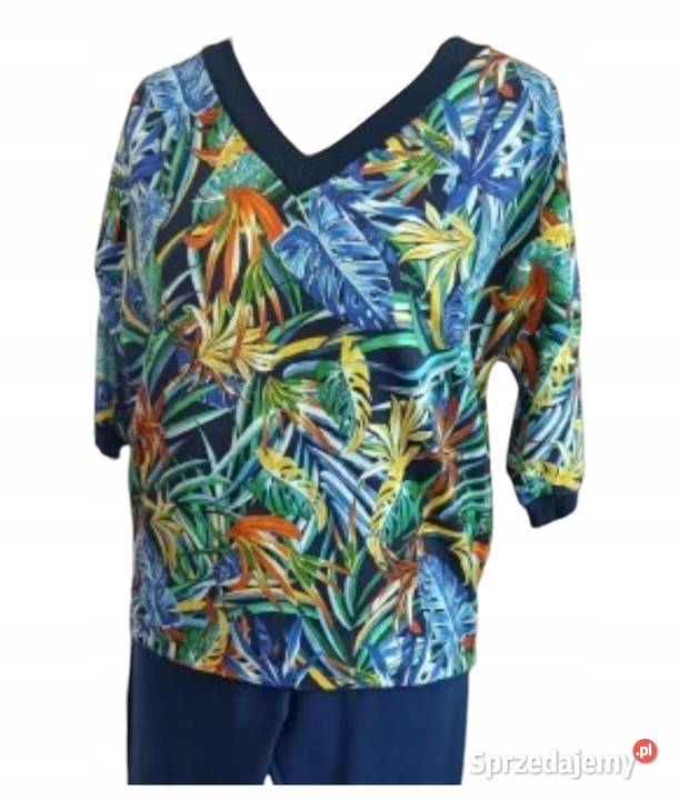 Bluza Bluzka dresowa LXL 120 biust kolorowy Pątnów