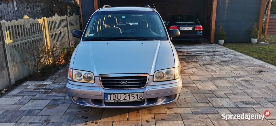 Hyundai Trajet 5 osób 660 LPG Przegląd OC Gowarczów