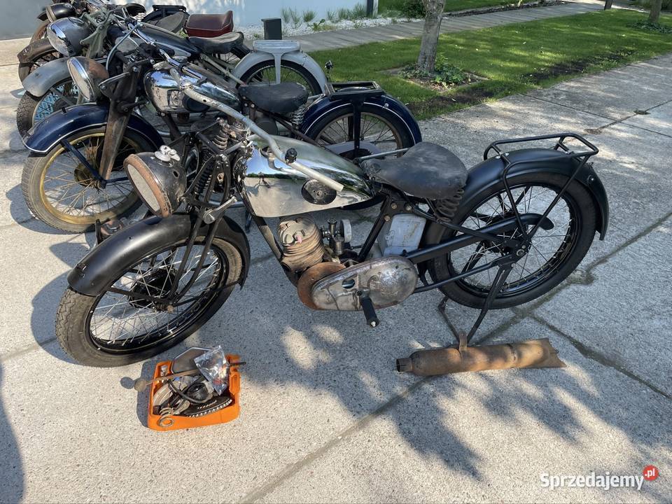 Triumph TWN RL200 1935 zabytkowy przedwojenny łódzkie