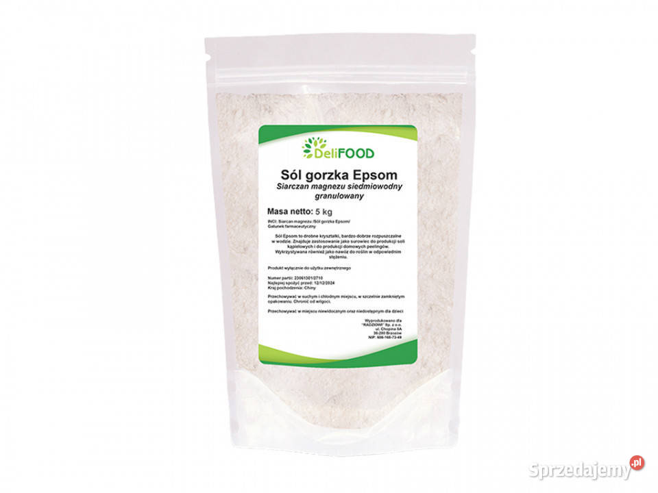 Siarczan magnezu 5000g Brzozów