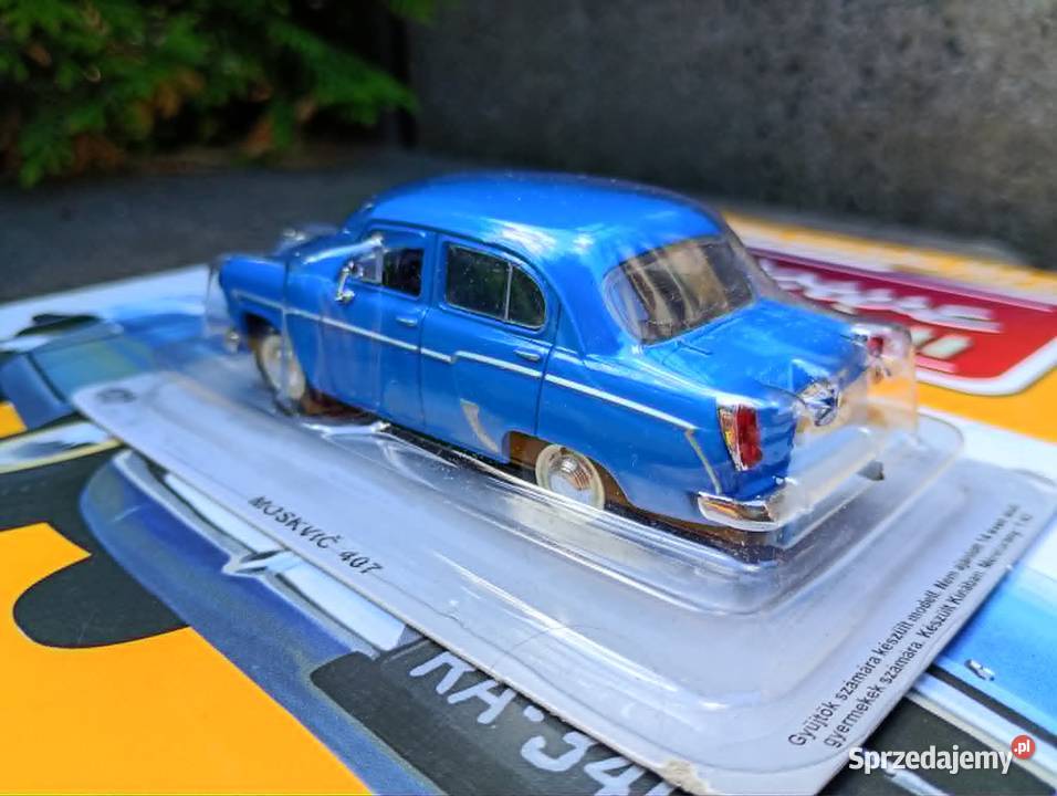 MOSKWICZ 407 model kolekcja 143 kultowe auta Warszawa