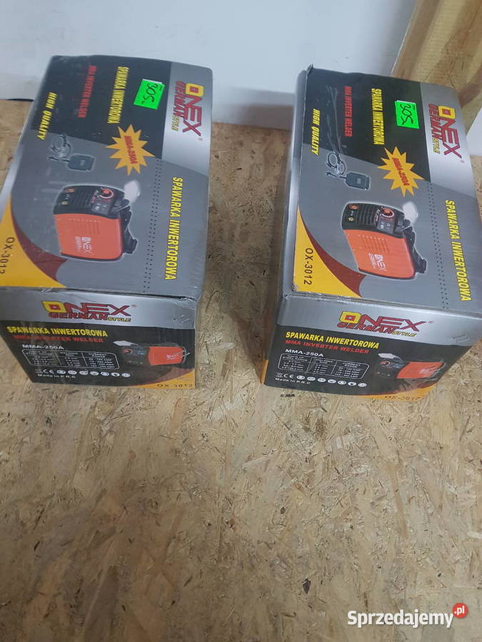 SPAWARKA INWERTOROWA 250A MMA IGBT ONEX OX 3012 Głogowa
