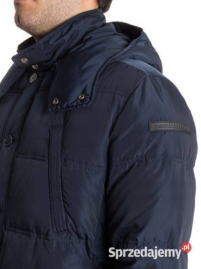 Trussardi Jeans Hooded Down Jacket Parka Nowa Szczecin