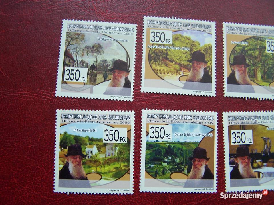 Gwinea 2009 MNH Sztuka Malarstwo nn śląskie Tychy sprzedam