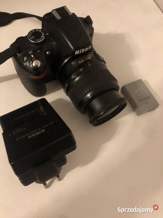 Lustrzanka Nikon D 3200 24 Mpix 5 zdjec podkarpackie sprzedam