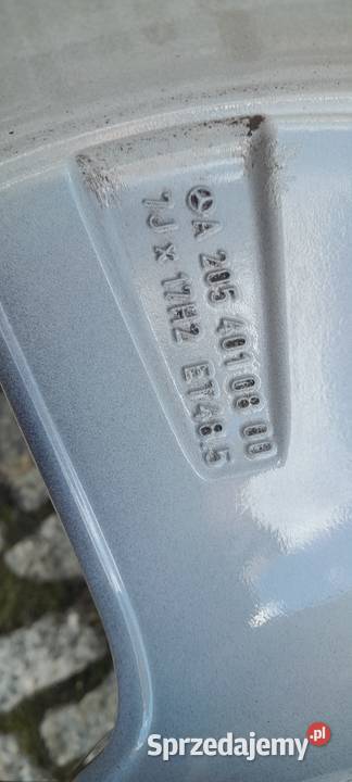 Felgi aluminiowe Mercedes W204 W205 komplet 4 Dobiegniew