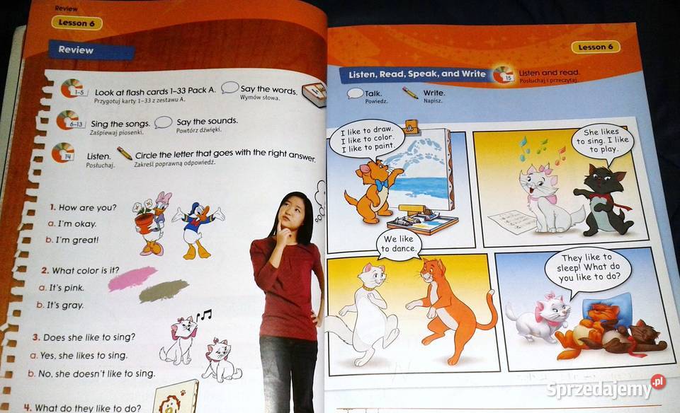 Step up 1 Review Book Practice and Learn Disney Chełm