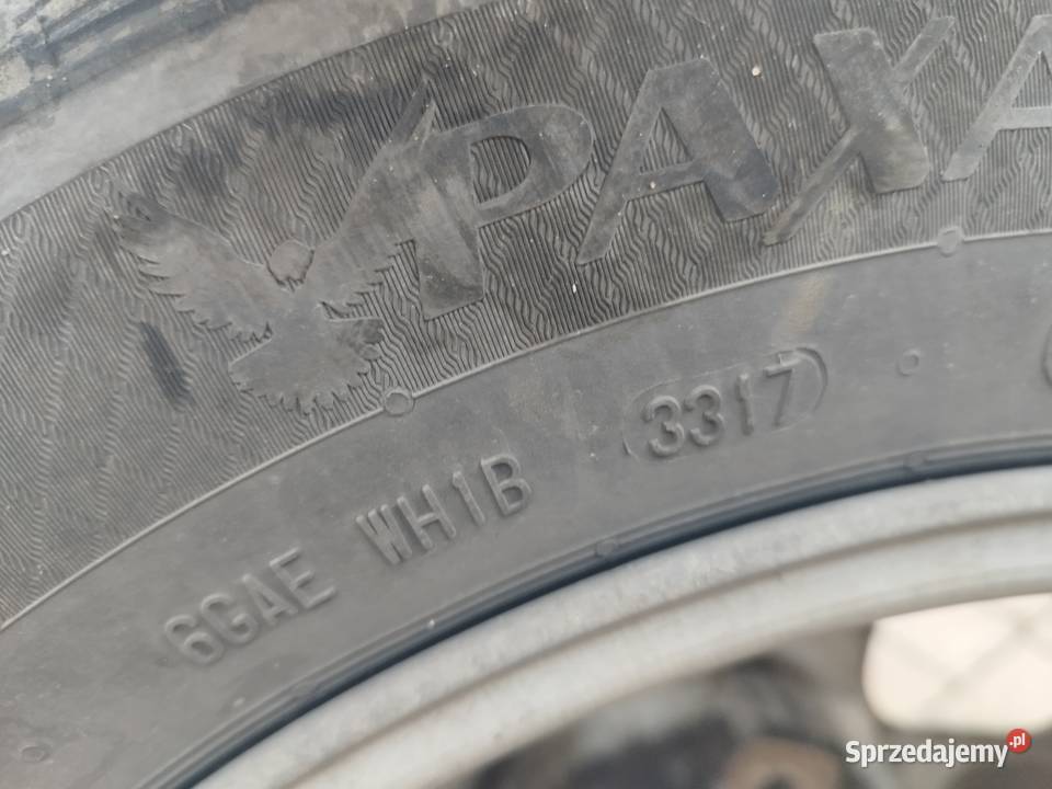 Felgi opel npzafira B 5x110 15 opony zimowe Lubasz