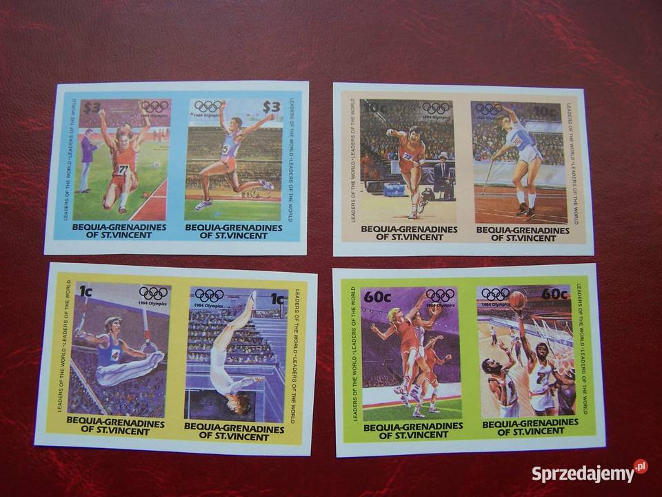 Bequia Grenadyny 1984 MNH cięte Olimpiada Los Tychy sprzedam