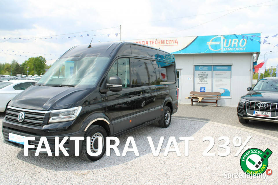 Volkswagen Crafter AUTOMAT L3H2 Vat1 Salon automatyczna mazowieckie