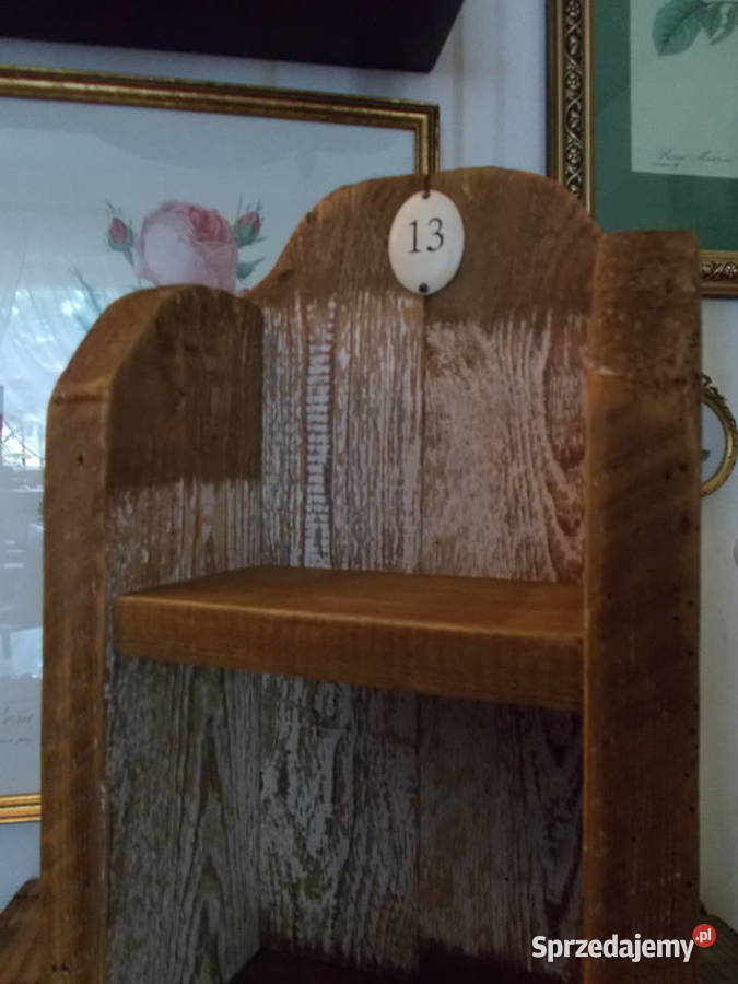 Klimatyczna Półka Stare Drewno Stary Szyldzik Szczecin