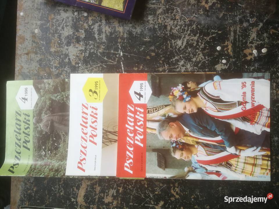 Pszczelarz Polski miesięcznik z 1995 roku Ostrów Wielkopolski