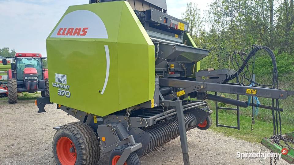 Prasa Claas VARIANT 370 siatka podajnik rotorowy nieuszkodzony Rolujące (belujące) Siedlce