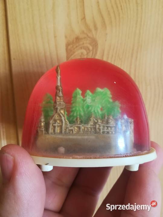 Kula śnieżna retro vintage PRL Antyki, Sztuka, Kolekcje mazowieckie Kręćkowo
