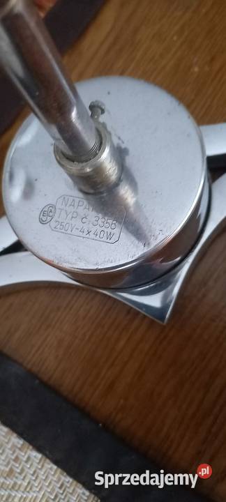 Czteroramienny żyrandol w stylu Art Deco Antyki, Sztuka, Kolekcje Skierniewice sprzedam