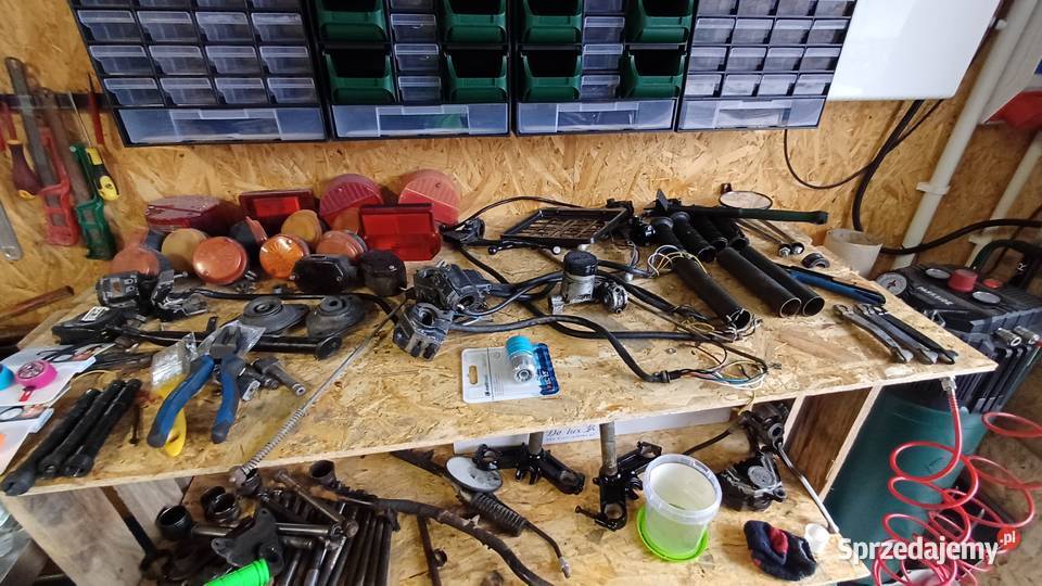 MZ ETZ 150 Koło kartery silnik sprzęgło zbiornik
