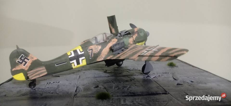 Diorama 148 Fw 190 A6 Złotniki Kujawskie