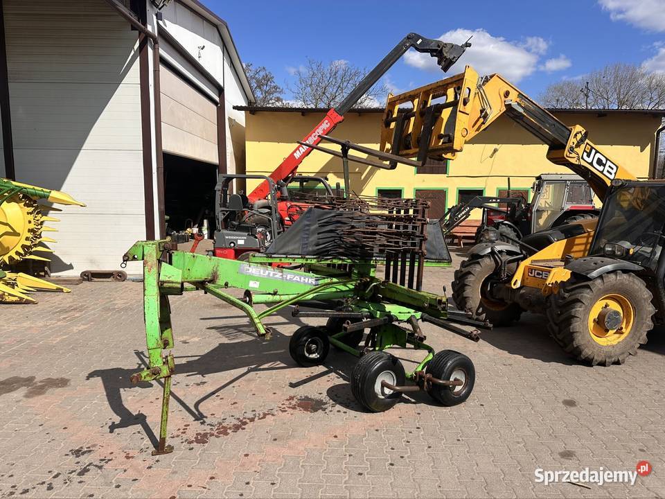 Zgrabiarka deutz fahr tandem Cisew