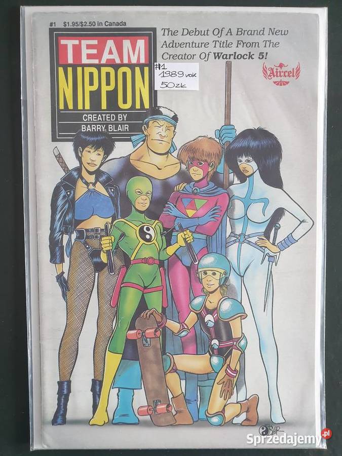 Team Nippon 1 Manga USA 1989 sprzedam