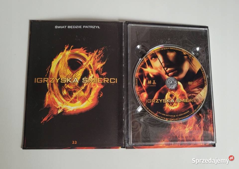 Filmy DVD Zestaw Igrzyska Śmierci 14 Komplet sprzedam