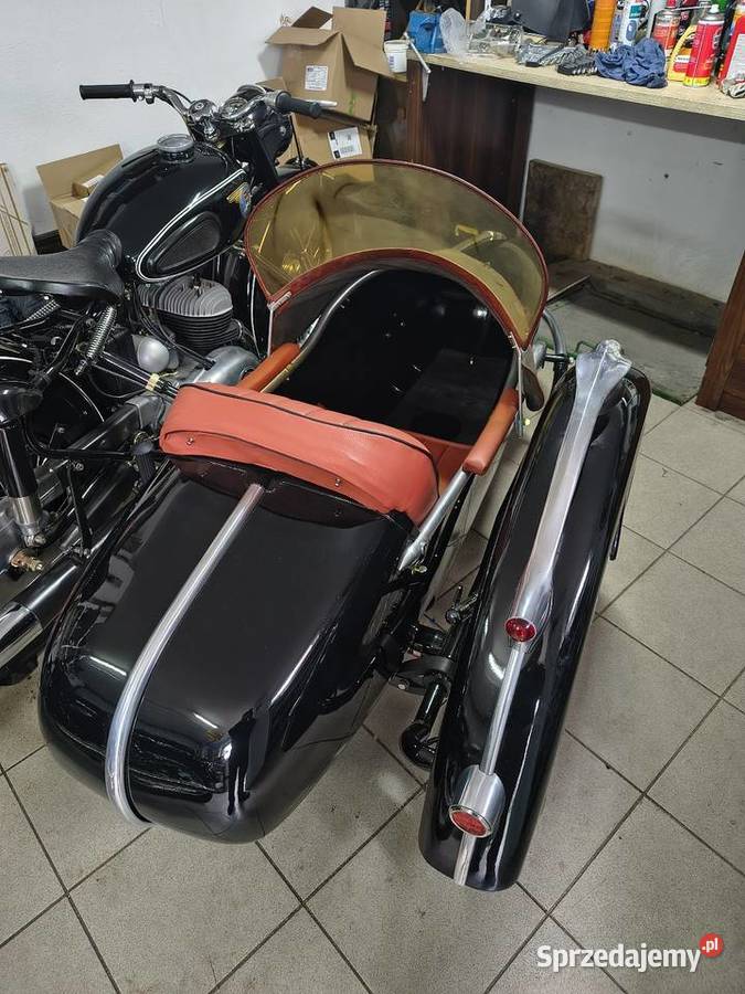 Wózek boczny do motocykla Steib S250 akryl kujawsko-pomorskie Toruń