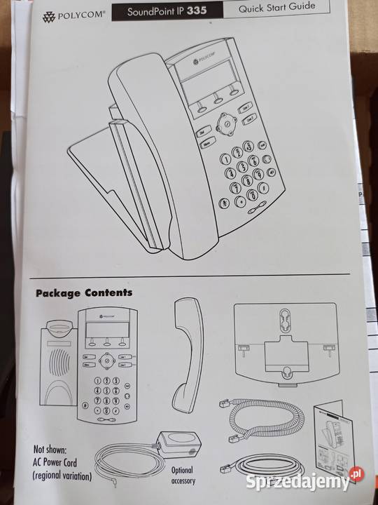 Telefon stacjonarny Polycom 1849CSPIPHD Telefony przewodowe Tarnów sprzedam