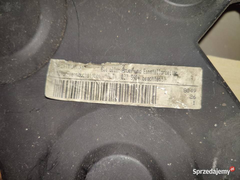 Osłona obudowy rozrządu Audi A4 B6 Avant osobowe dolnośląskie Wrocław sprzedam