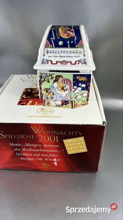 Puzderko z pozytywka Hutschenreuther Zielona Góra