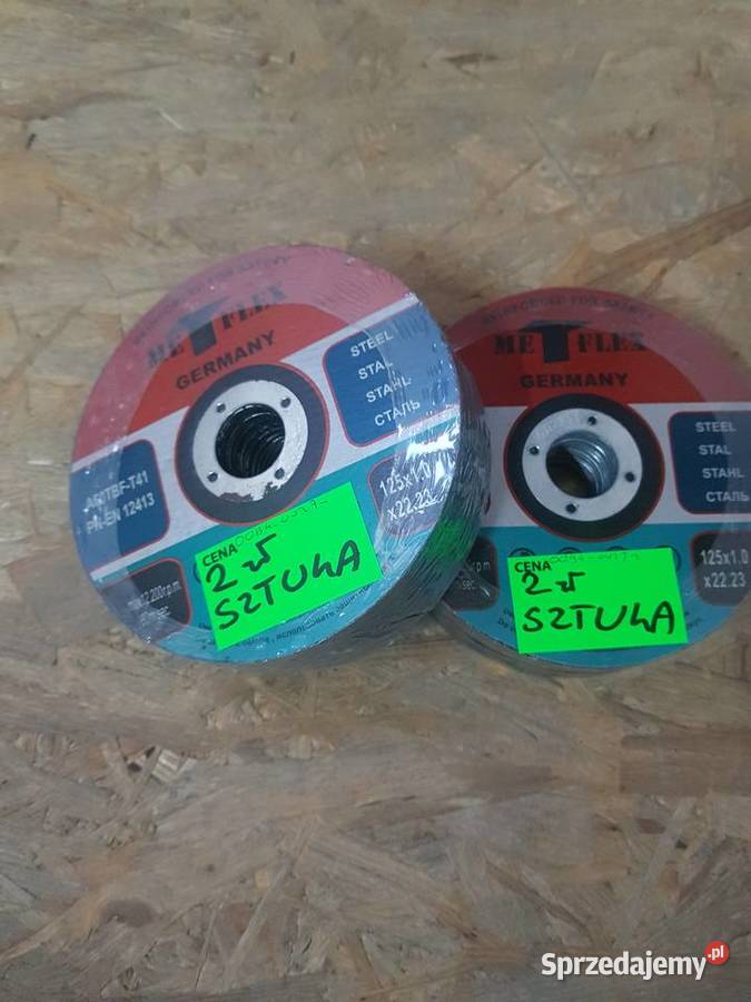 TARCZA TARCZE DO CIĘCIA METALU 125 MET FLEX Głogowa