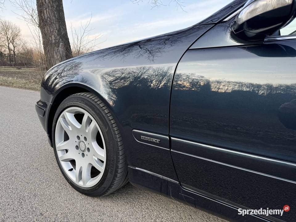 Mercedes clk w208 32 benzyna v6 163 ORYGINAŁ