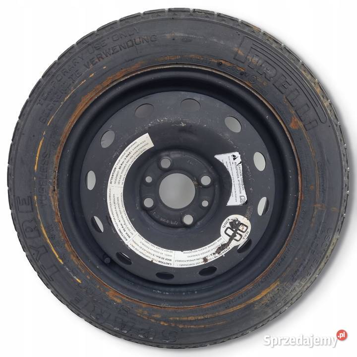 KOŁO DOJAZDOWE Fiat 500 Panda 13580 B14 R14 4x98 Samochodowe lubelskie Chełm