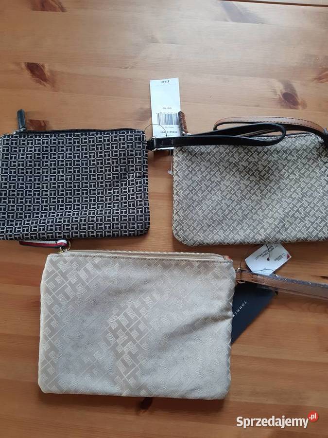 Tommy Hilfiger portfel kosmetyczka brązowa Uniseks mazowieckie Marki