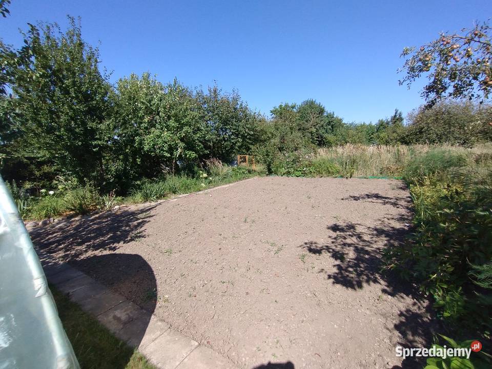 Działka ROD 500m2 z ładnym domkiem dużo nasadzeń