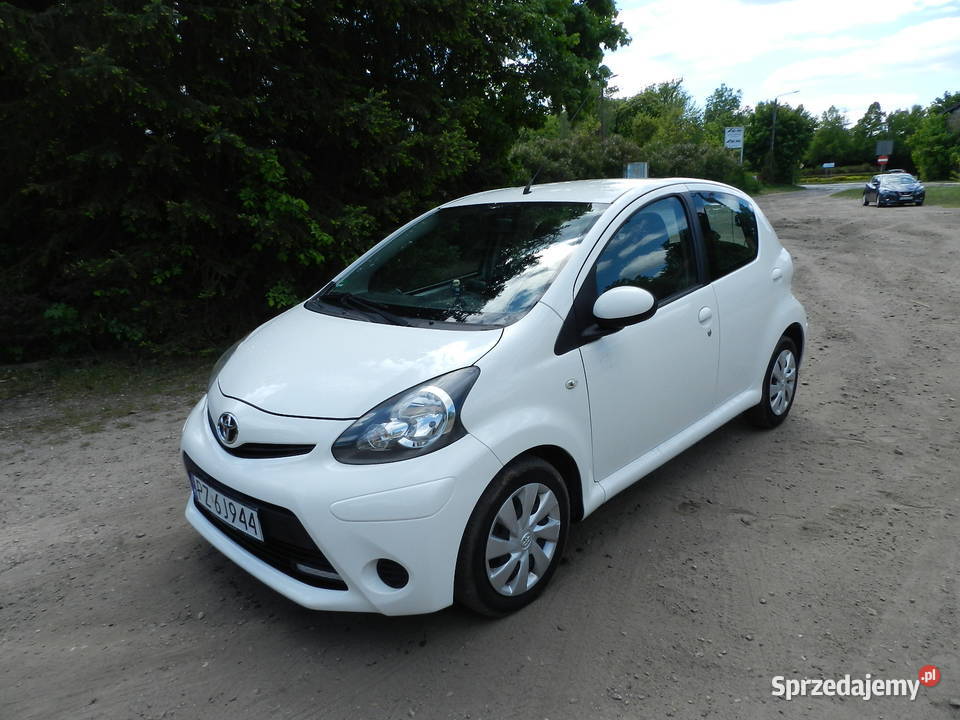 Toyota Aygo 5drzwi Klima SERWIS 1właściciel Puszczykowo
