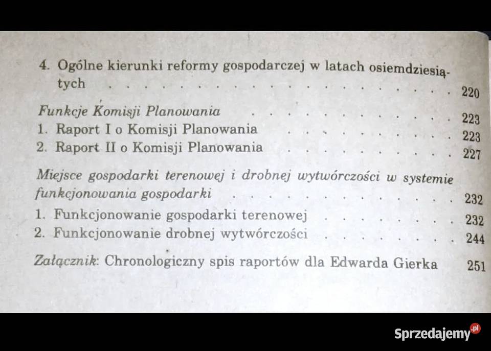 Raporty Edwarda Gierka Krzysztof Kozłowski Rok wydania 1988 Pozostałe Chełm
