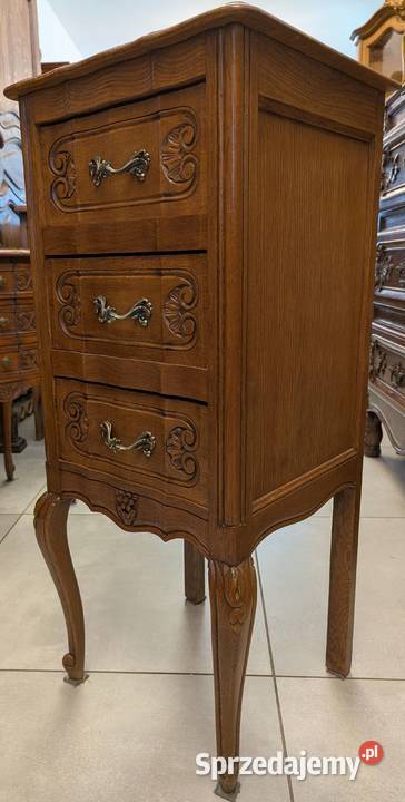 ładna dębowa szyfonierakomoda ludwikowska sklep Dąbrowa Górnicza