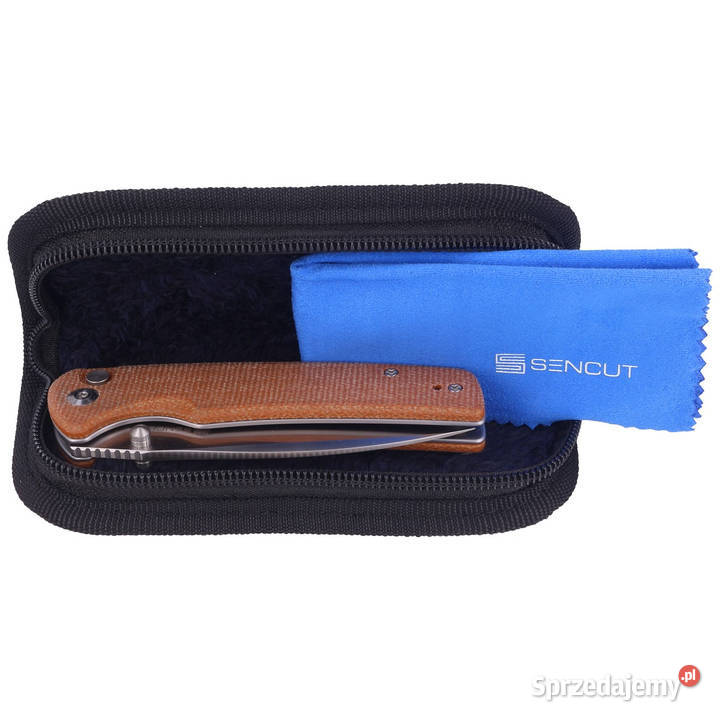 Nóż składany Sencut Sachse Brown Micarta Satin mazowieckie Warszawa