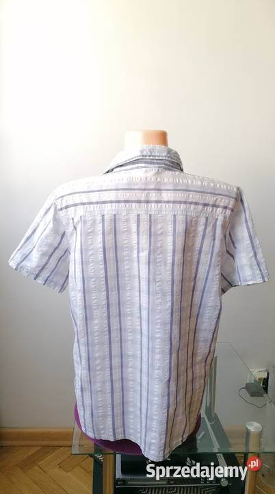 KOSZULA DAMSKA CASUAL W PASY RUK 22EUR 4850 Łódź