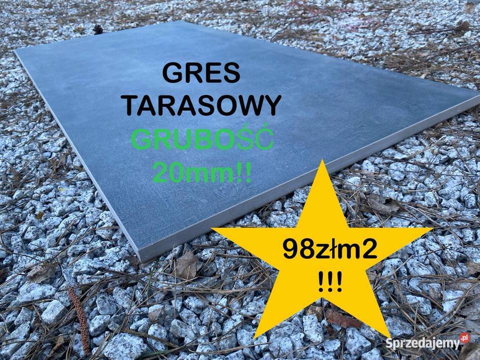 OKAZJA Gres Taras Podjazd STARK GRAPHITE